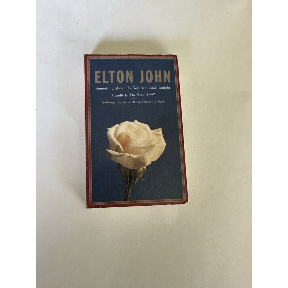 Elton John Single Cassette Tape Candle in the Wind Princess Diana tribute